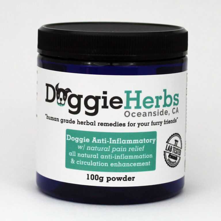 Herbal Anti Inflammatory For Dogs Natural Pain Relief and Inflammation